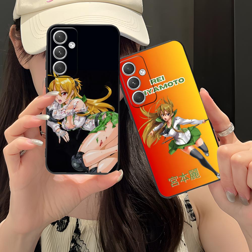 Highschool Rei Miyamoto Phone Case for Samsung Galaxy S26 S25 S24 S23 S22 S21 S20 Note20 Plus FE Ultra Colorful Cover Pretty