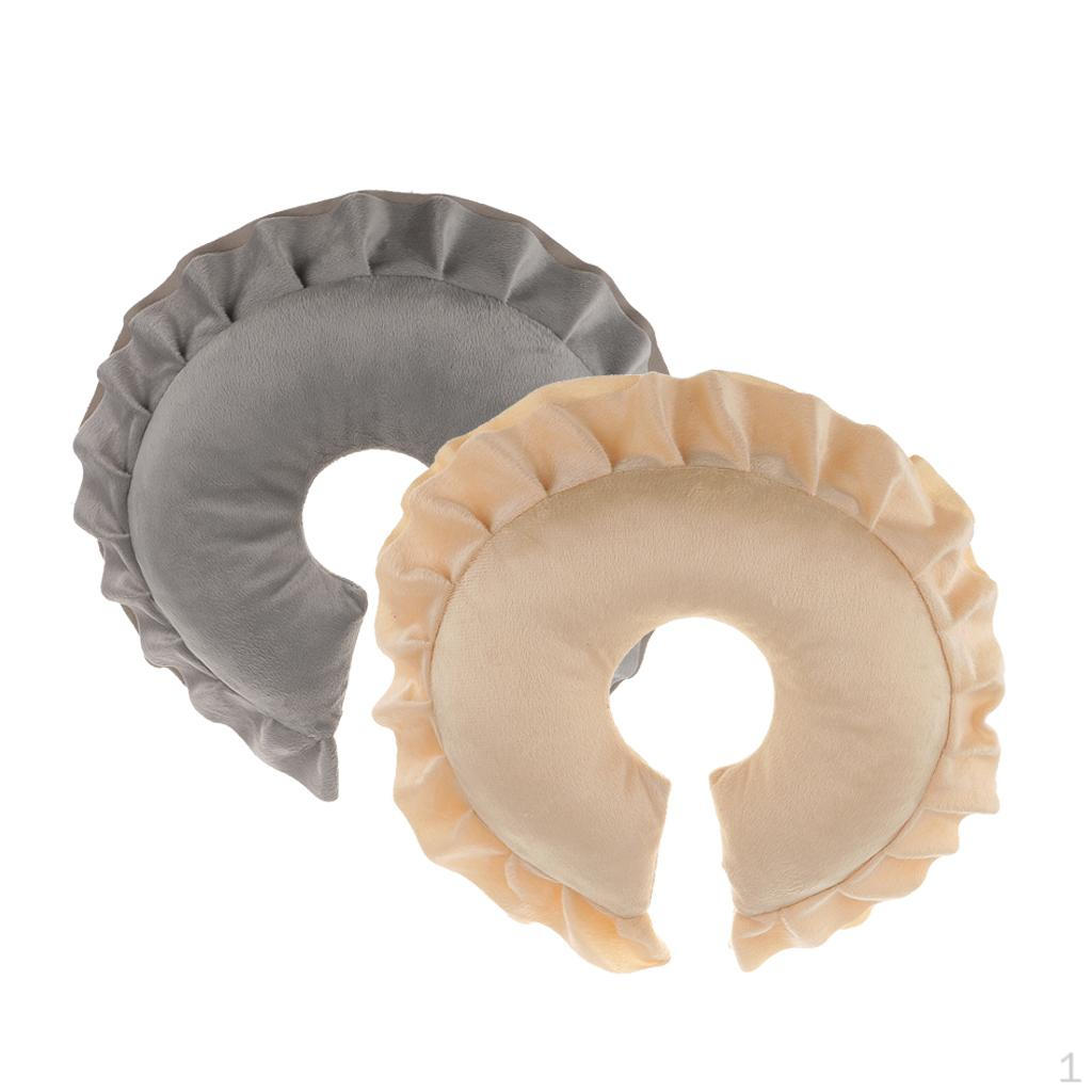 

2pcs Flower Shaped Massage Table Cradle pillow insserts 30cm/ 12 inch