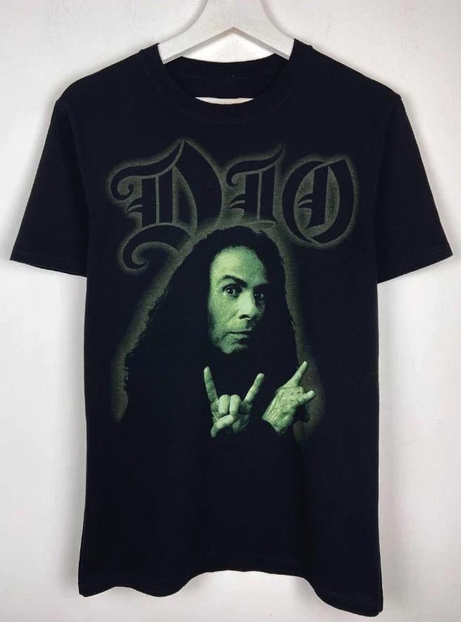 Dio Ronnie James Vintage Rock Band T-Shirt Heavy Metal Music Tee S-5XL M