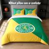 Sporting CP FC Design Bed Bedding Set 1 Duvet Cover + 2 Pillowcases Soft Breathable Household Bed Linens