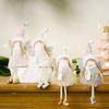Creative Tree Ornament Christmas Angel Ornament Charming Girl Figure Delicate Fabric Material Easy To Hang Ornament
