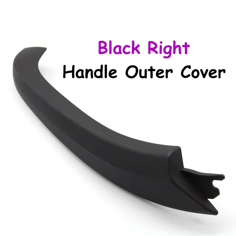 Car Interior Carbon Fiber Left Right Door Pull Handle Outer Cover Replacement For BMW X3 X4 G01 G02 F97 F98 2018-