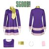 Scooby-doo Dog Cosplay Costume For Women Wilma Dress Halloween Cosplay Dress