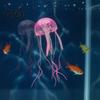 Umweltfreundliche Fischtank-Dekoration Aquarium Künstliche Quallen, Weiches Silikon Fluoreszierend Realistisch Schwebende Dekoration Kein Ausbleichen Quallen