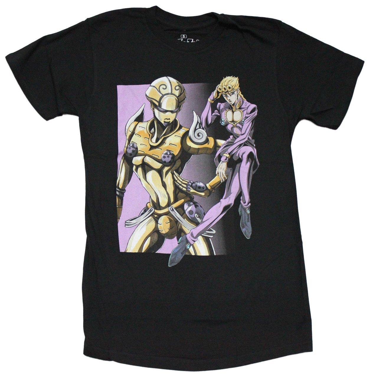 Jojo s Bizarre Adventure - Golden Wind Duo Front Logo Back M