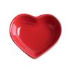 Nordic Heart Ceramic Dish Home Candy Fruit Plate Couple Heart Jewelry Plate Restaurant Seasoning Dish Tableware Kitchen Utensils