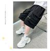 Boys' shorts, summer thin, 2026 new style, mid size children's stylish casual pants, children's summer workwear, five part pants trend