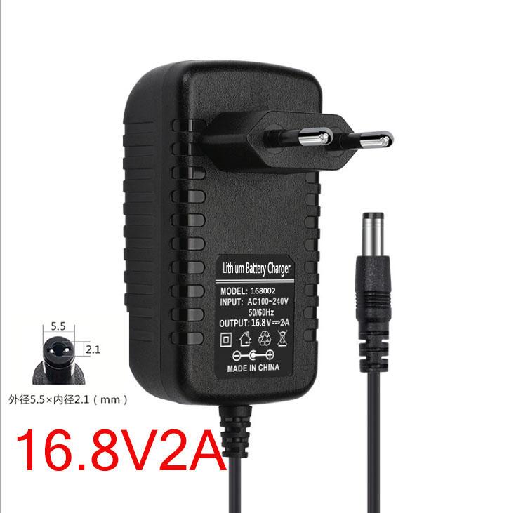 4.2V 8.4V 12.6V 16.8V 21V 2A DC 5.5mm Or 3.5mm Power Adapter Li-ion Red Charging For 1 2 3 4 5 String Lithium Battery Charger