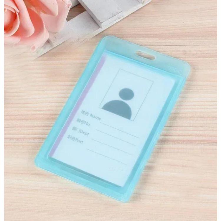 Wasserdichte Kreditkartenhülle, Bankausweishülle, Schutz der transparenten Kartenhülle, Studentenausweis, Bus-Visitenkartenhalter