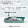 Kokuyo Slim Pencil Case with Transparent Inner Oshikatsu Peep Case, Flat, F-VBF241-1