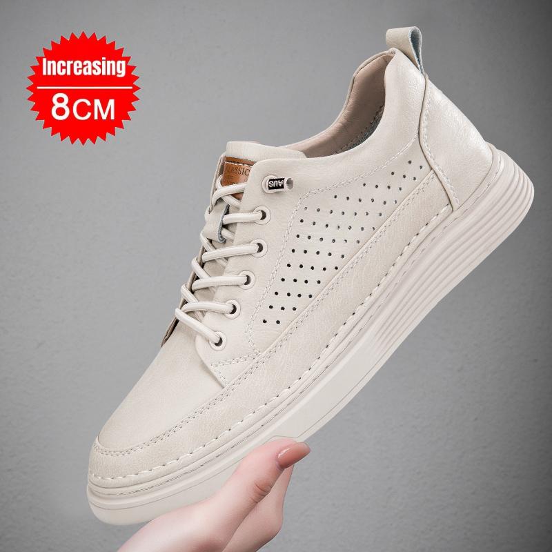 Scarpe Rialzanti Nascoste da 6cm 8cm per Uomo Scarpe con Rialzo da Inserire Scarpe Rialzanti Chunky per Donna Sneakers Aumenta Altezza Scarpe Casual Migliorative