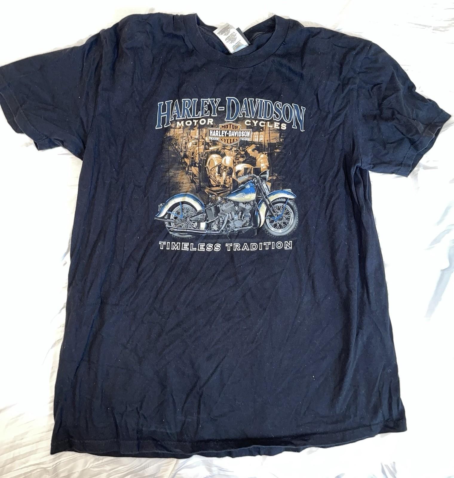 Vintage Y2K 2009 Harley Davidson Biker Motorcycle Promo Puerto Rico Shirt XXXXL