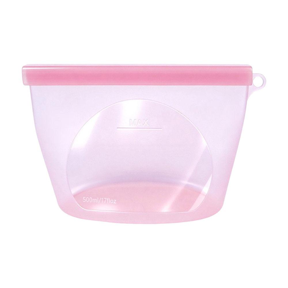 Moisture-proof Refrigerator Food Storage Bag Silicone Fruit Freezer Seal Bag for Kitchen