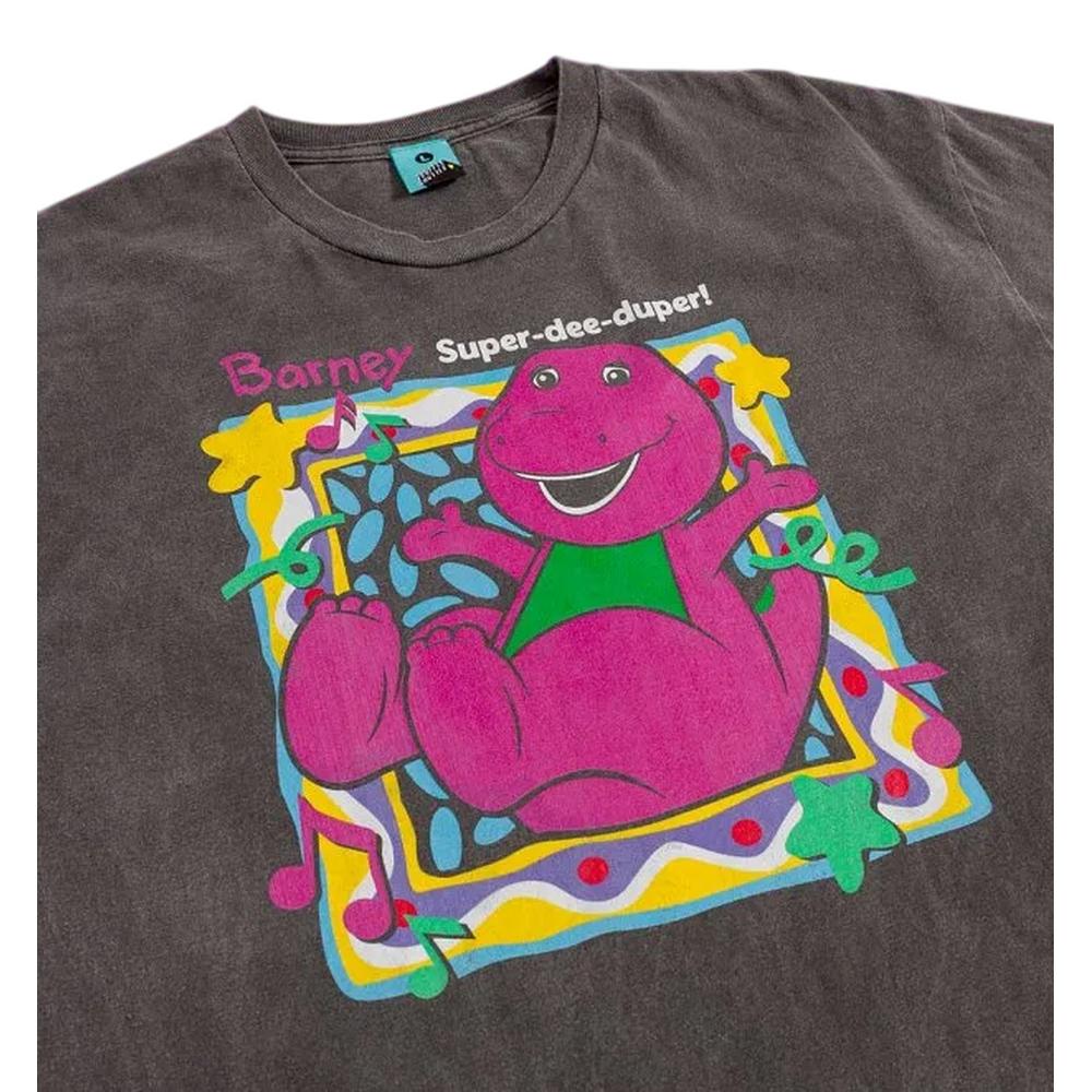 Barney Unisex Adult Super Dee Duper T-Shirt