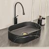 Łazienkowy blat Ceramiczna umywalka Prostokątna umywalka Porcelanowa owalna umywalka
