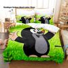 3D-gedrucktes Die kleine Maulwurf Bettwäsche-Set Bettbezug Kissenbezug Für Kinderzimmer Dekoration Einzelbett Doppelbett Queen Size King Size Bettwäsche
