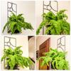 KADAX Metal Hanging Flower Pot Stand 50cm
