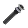 Matte Black Finish Sink Drain Stopper Push Bounce Bathroom Sink Drain  For Lavatory
