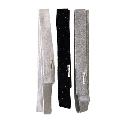 Artistic Youth Scarf Daily Wearing Scarf Female Skinny Scarf Ladies Neckerchief Suitable for Various Styling