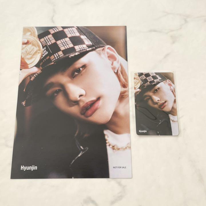 

[USED] straykids all in hyunjin flyer hmv trading card