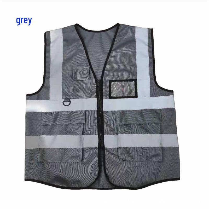 13-Color Functional Multi-Pocket Reflective Safety Vest