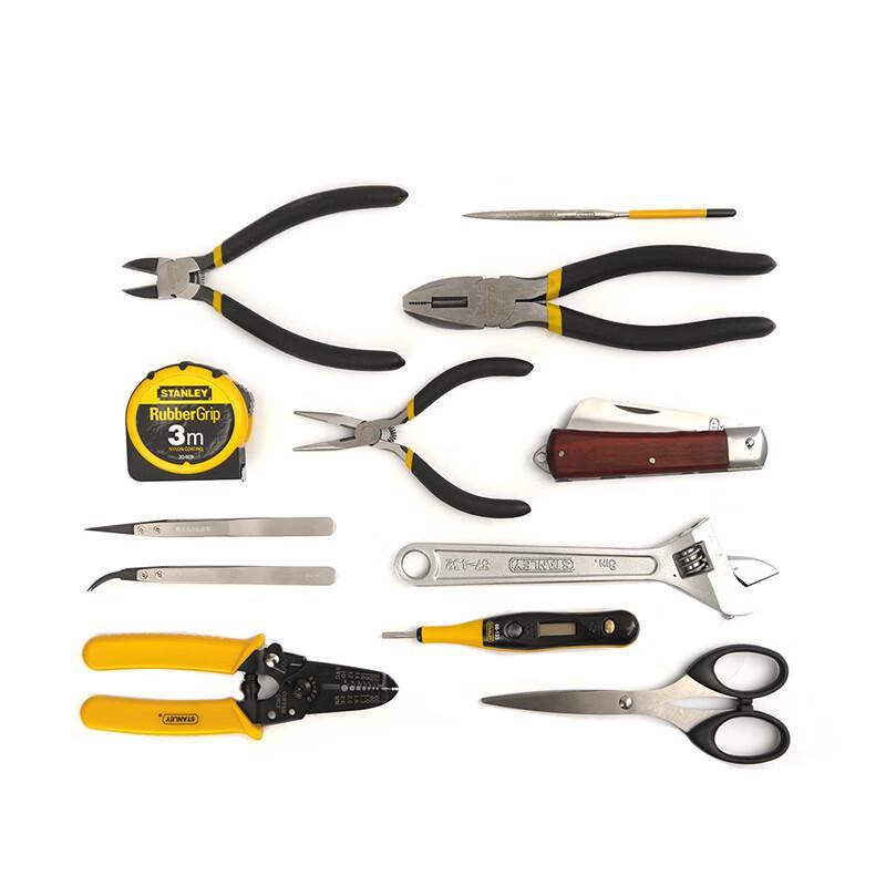 Stanley 12-Piece Electrician & Auto Repair Tool Tray Set