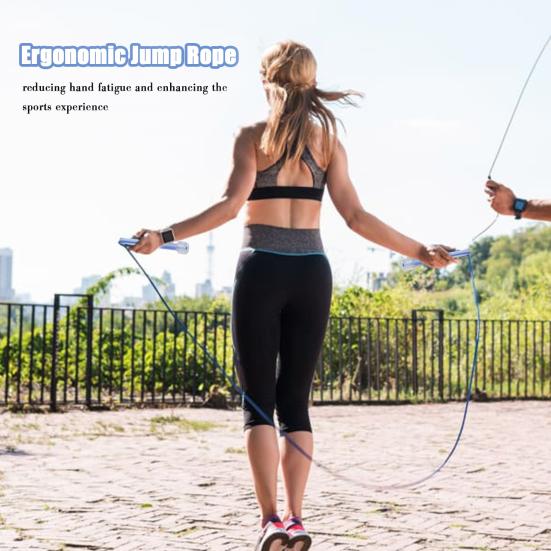 300CM švihadlo z PVC Nastavitelná protiskluzová rukojeť Bez zamotání Fyzikální testování Spalování tuků Studenti Trénink Děti Dospělí Fitness švihadlo
