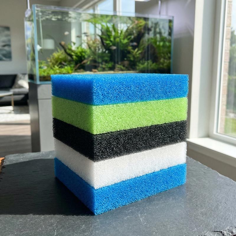 5 PCS Aquarium Filter Cotton Home 1 Set Compatible Aquarium Filter For Activated Carbon Filter Media