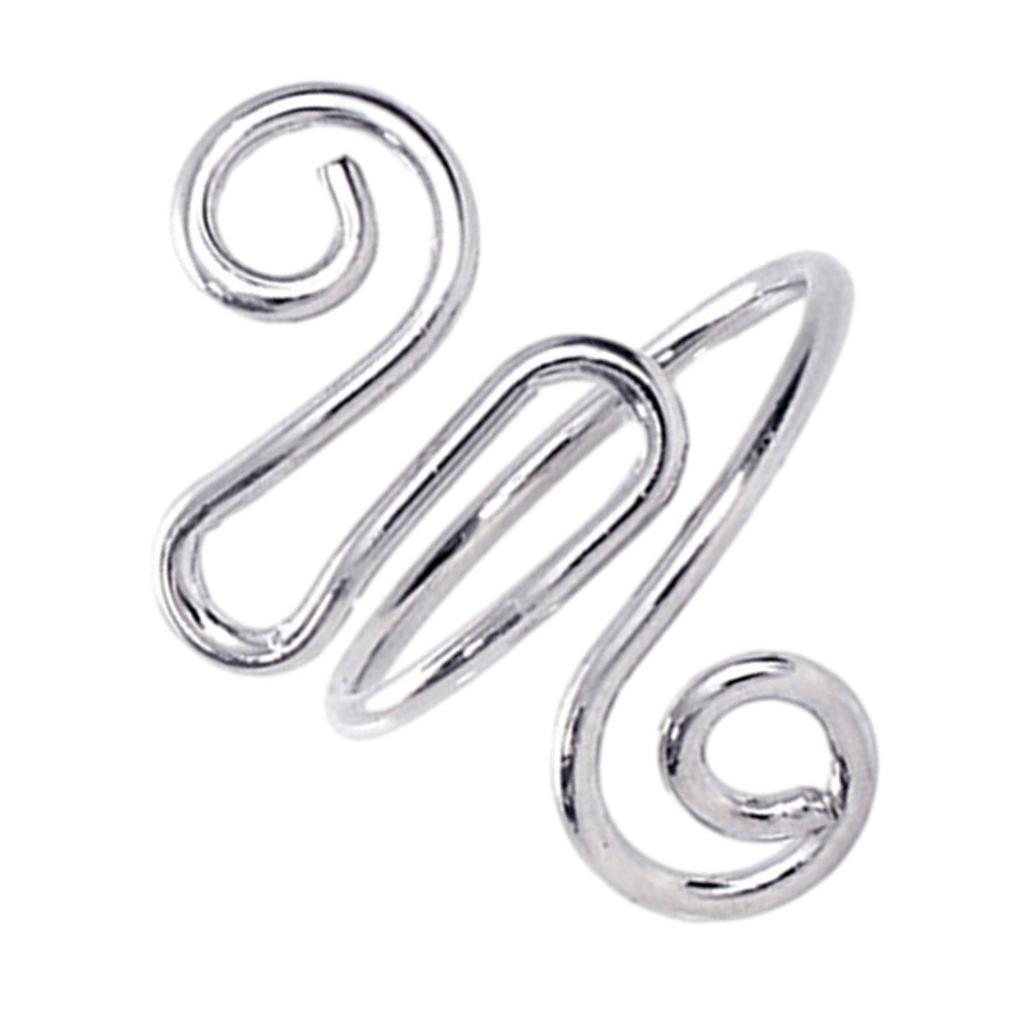 3Pcs Crochet Rings Crocheting Adjustable Crochet Tension Rings for Finger Yarn Guide Rings Knitting Crochet Accessories