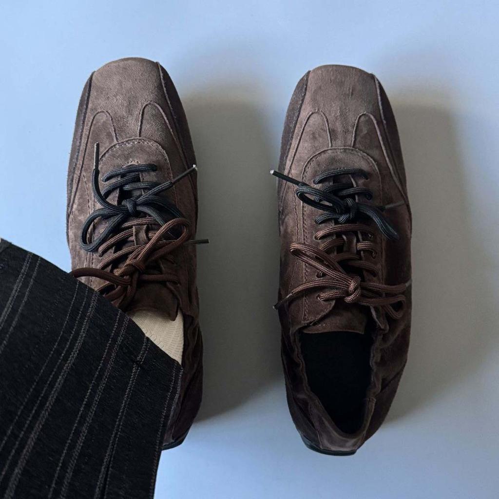 Hiking Lace-Up Super Soft Simple Casual Shoes Shoes Commuting Trendy Thin Sole Classic Comfortable Moral Training Shoes Men