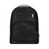 Coach Ethan 32 Letter Logo Silver Hardware Refined Pebble Leather Backpack Large Men backpack Black CZ391-SVBK