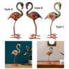 Resin Figurines Bird Sculptures Decorative Modern Art Backyard Flamingo Garden