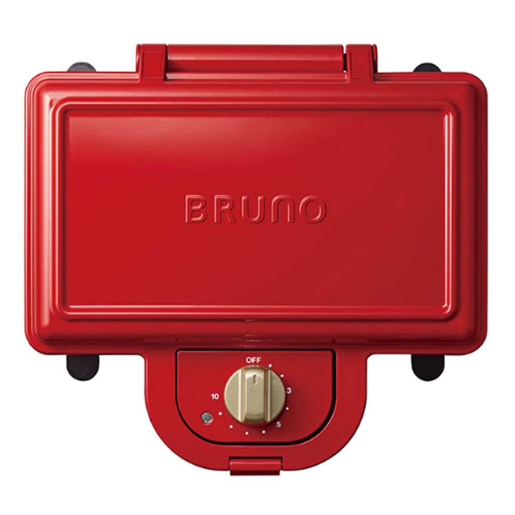 BRUNO Kontaktgrill Elektrisch Doppel Rot BOE044-RD