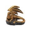 Gold Dragon Tealight Candle Holder