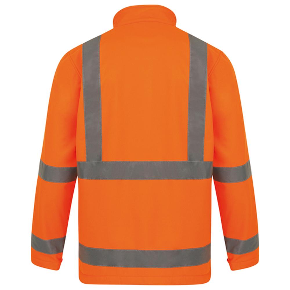 Korntex Mens Turku Hi-Vis Soft Shell Jacket