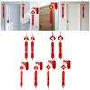 2 Pieces New Year Decorations Traditional Red Fu Character Lightweight Oriental Shaking Luck Pendant for Shops Celebration