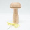 1 Set Darning Mushroom Wood Darning Egg Knitting Repair Tool Sewing Tool with Elastic Rope Large Eye Needle for Darning Socks Hats Sweaters DIY