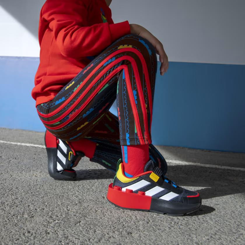 LEGO x adidas Tech Runner EL Dětské Shock Blue Red Dětské Tenisky Cloud-White HP5877