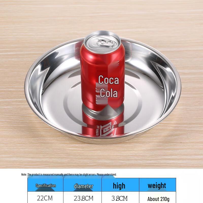 Qianxing 304 Stainless Steel Deep Round Plates