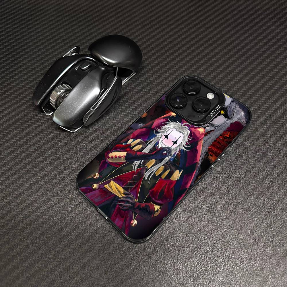 The Freak Circus Pierrot Game Phone Case For iPhone 16 15 14 13 12 11 Pro Max 17 Plus Colorful Cover