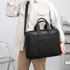 TS JYL laptop bag,Men Briefcase PU Large Laptop Crossbody Document Bag