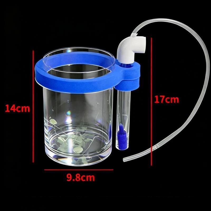 Transparent Acrylic Fish Breeding Box With Water Pump Floating Hatchery For Aquarium Fry Protection