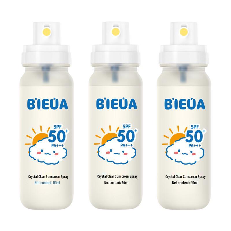 

BEAUTY NOTES Crystal Light & Clear Sunscreen Spray SPF50+ PA+++