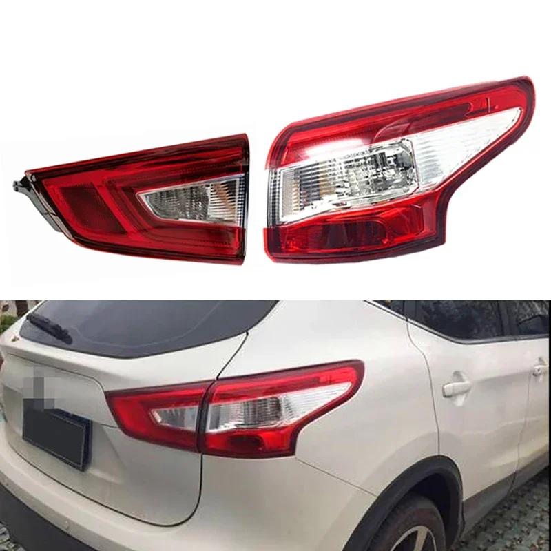 1pc Car Tail Light Rear Brake Turn Signal Light for Nissan Qashqai MK2 J11 2014-2016 (without Bulbs)