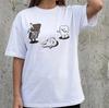Cotton American Short-sleeved T-shirt Men's and Women's Loose Top
