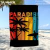 Quick-Drying Ultra-Fine Fiber Sports & Beach Towel - Absorbent, Digitally Printed for Adults
