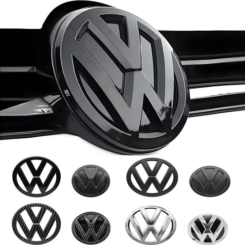 For Volkswagen Golf 7 MK7 Golf 7.5 MK7.5 140mm 135mm 113mm VW Logo ABS Emblem Car Hood Front Grill Rear Trunk Badge VW Accessory