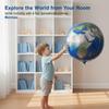 6 Pcs 22 Inch 4D Globe Balloons Around The World Decoration Earth Day Ball Bon Voyage Party Travel Party Decorations For Kids