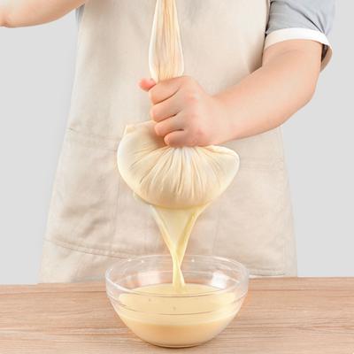 Sacs en étamine pour filtrer les aliments, filtre à yaourt, sacs filtrants, coton non blanchi, sac en étamine, filtre pour lait de noix, café