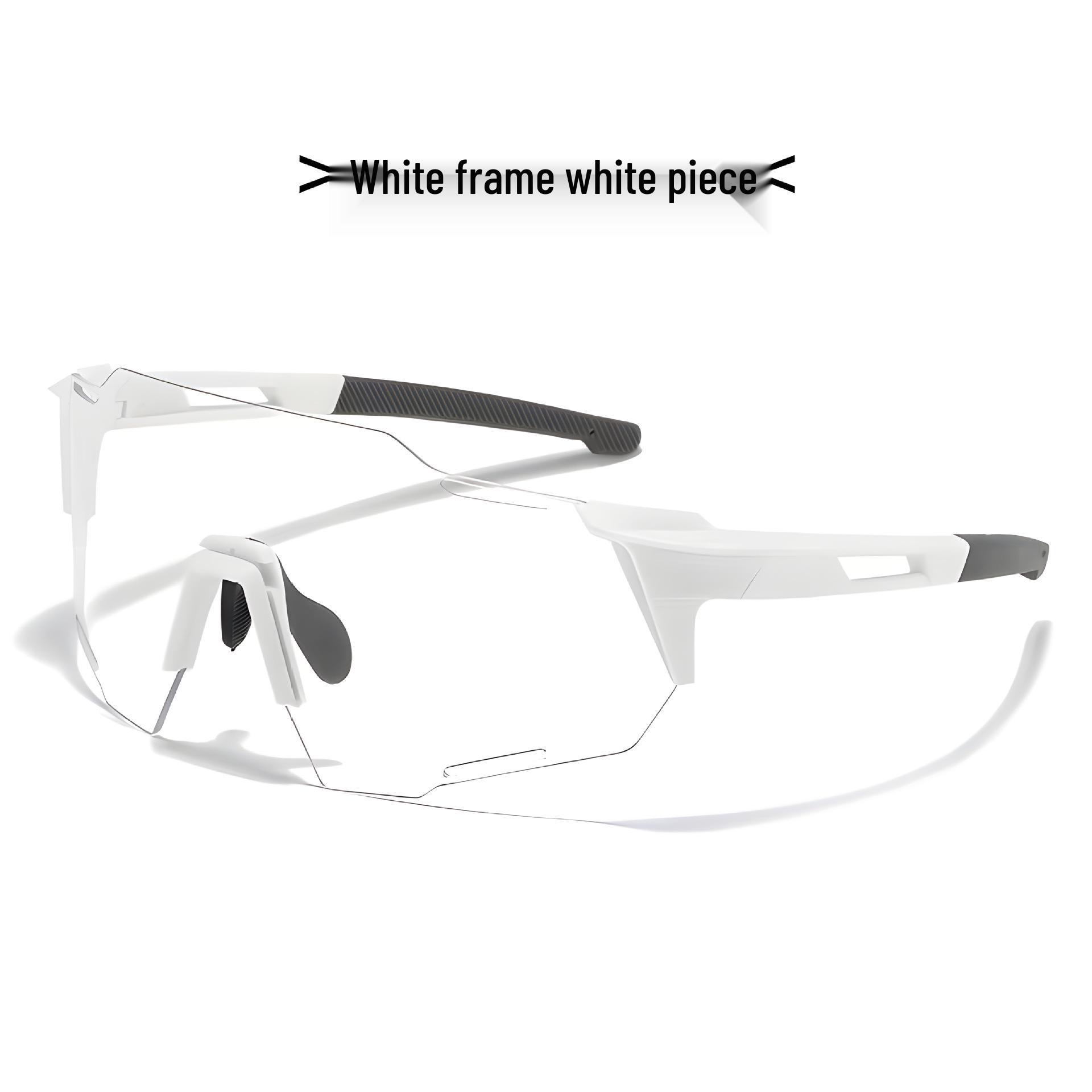 

Day-Night Color-Changing Cycling Sunglasses: Trendy, Windproof, Sandproof, Night Vision Sports Glasses for Driving